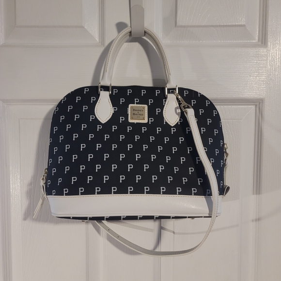 Dooney & Bourke Pittsburgh Pirates Zip Zip Satchel - Picture 4 of 5